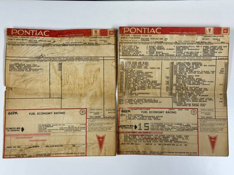 1981 Pontiac Firebird Trans Am