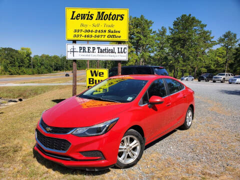 2017 Chevrolet Cruze for sale at Lewis Motors LLC in Deridder LA