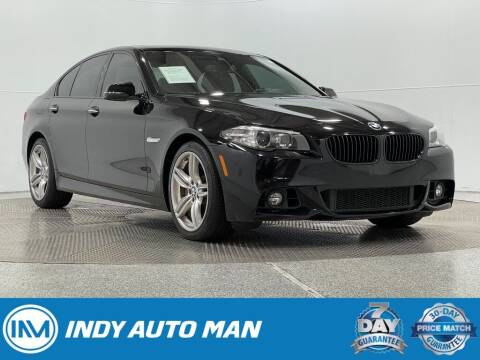 2016 BMW 5 Series for sale at INDY AUTO MAN in Indianapolis IN