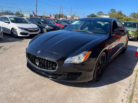 2014 Maserati Quattroporte for sale at Sam's Auto Sales in Houston TX