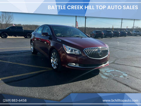 2014 Buick LaCrosse for sale at Battle Creek Hill Top Auto Sales in Battle Creek MI