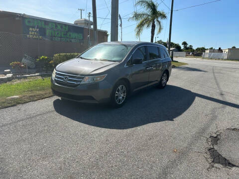 2012 Honda Odyssey for sale at Galaxy Motors Inc in Melbourne FL