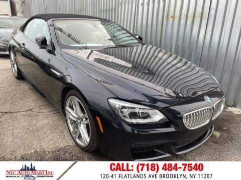 2013 BMW 6 Series for sale at NYC AUTOMART INC in Brooklyn NY