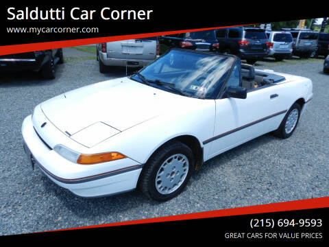 1991 Mercury Capri for sale at Saldutti Car Corner in Gilbertsville PA