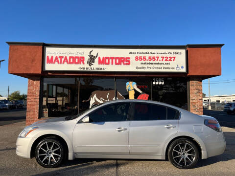 2012 Nissan Altima for sale at Matador Motors in Sacramento CA