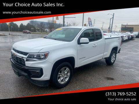 2021 Chevrolet Colorado for sale at Your Choice Auto Sales Inc. in Dearborn MI