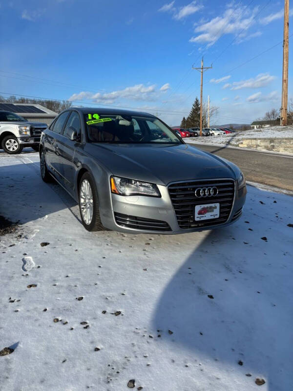 2014 Audi A8 for sale at ALL WHEELS DRIVEN in Wellsboro PA