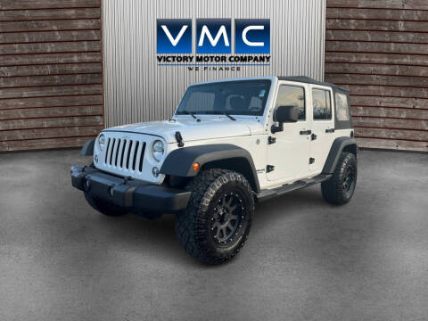 2016 Jeep Wrangler Unlimited for sale at Victory Motor Company in Conroe TX