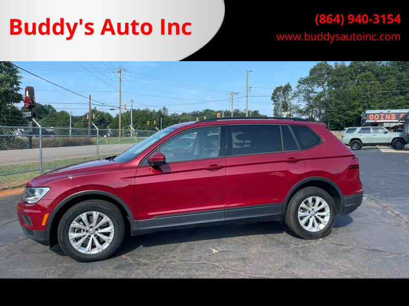 2019 Volkswagen Tiguan for sale at Buddy's Auto Inc in Pendleton SC