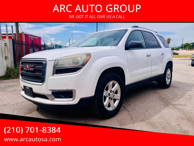 2016 GMC Acadia for sale at ARC AUTO GROUP in San Antonio TX