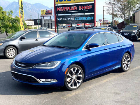 2015 Chrysler 200 for sale at SR Prime Auto LLC in Orem UT