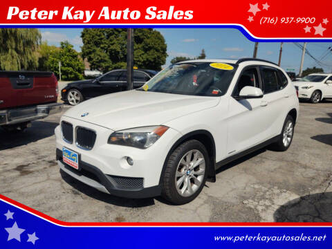 2014 BMW X1 for sale at Peter Kay Auto Sales in Alden NY