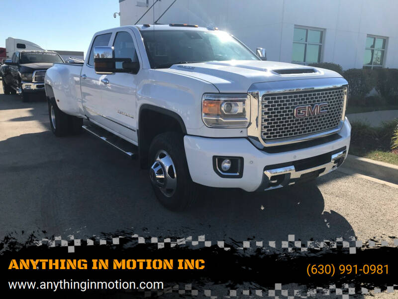 2017 GMC Sierra 3500HD for sale at ANYTHING IN MOTION INC in Bolingbrook IL