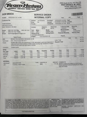 2021 GMC Sierra 1500