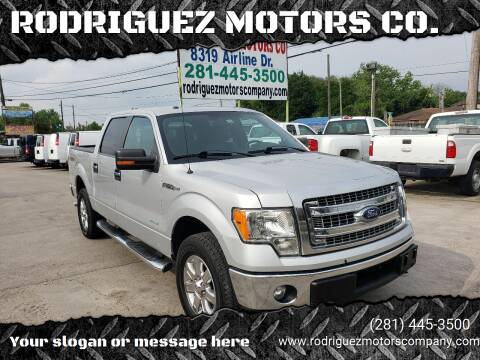 2014 Ford F-150 for sale at RODRIGUEZ MOTORS CO. in Houston TX