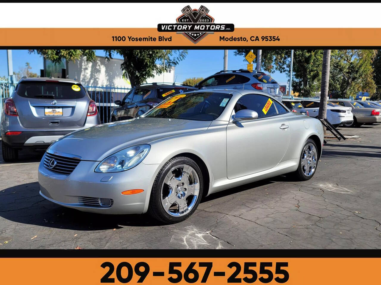 2004 Lexus SC 430 for sale at Victory Motors Inc in Modesto, CA