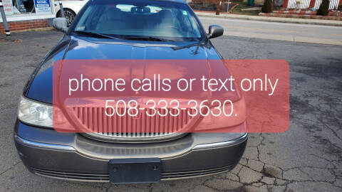 2004 Lincoln Town Car for sale at Emory Street Auto Sales and Service in Attleboro MA