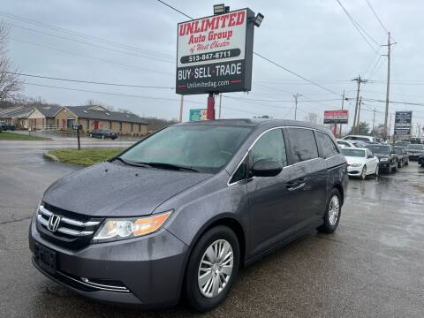 2015 Honda Odyssey for sale at Unlimited Auto Group in West Chester OH