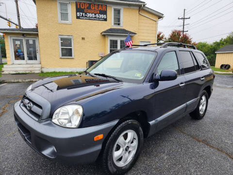 2005 Hyundai Santa Fe for sale at Top Gear Motors in Winchester VA