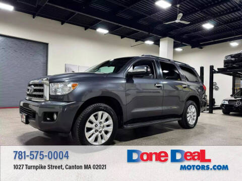 2011 Toyota Sequoia for sale at DONE DEAL MOTORS in Canton MA