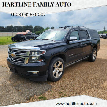 2016 Chevrolet Suburban for sale at Hartline Family Auto in New Boston TX