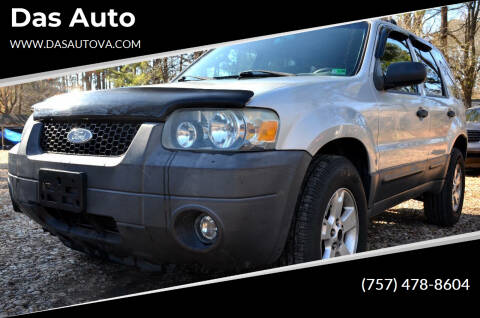 2006 Ford Escape for sale at Das Auto in Virginia Beach VA