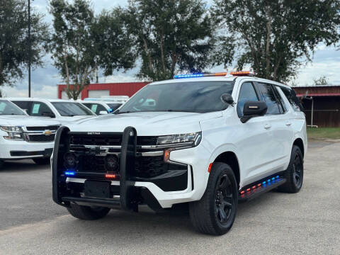 2022 Chevrolet Tahoe for sale at Chiefs Pursuit Surplus - Feniex Turn-Key Builds in Hempstead TX