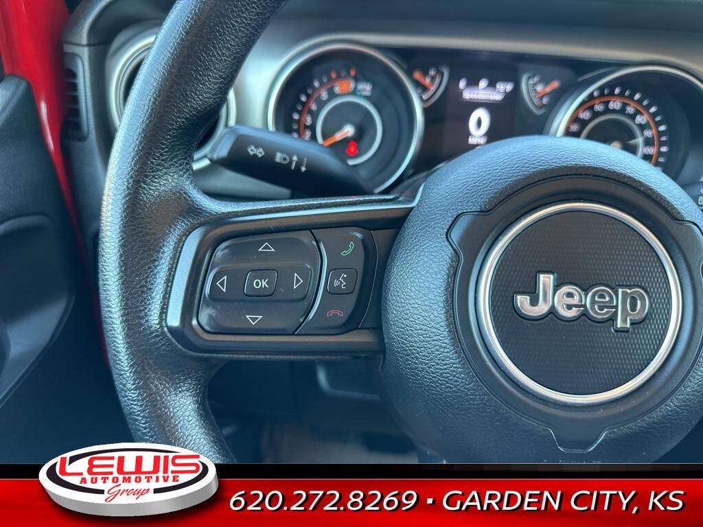 2021 Jeep Wrangler Unlimited for sale at Lewis Chevrolet of Garden City in Garden City, KS