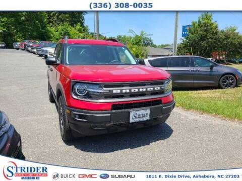 2021 Ford Bronco Sport for sale at STRIDER BUICK GMC SUBARU in Asheboro NC