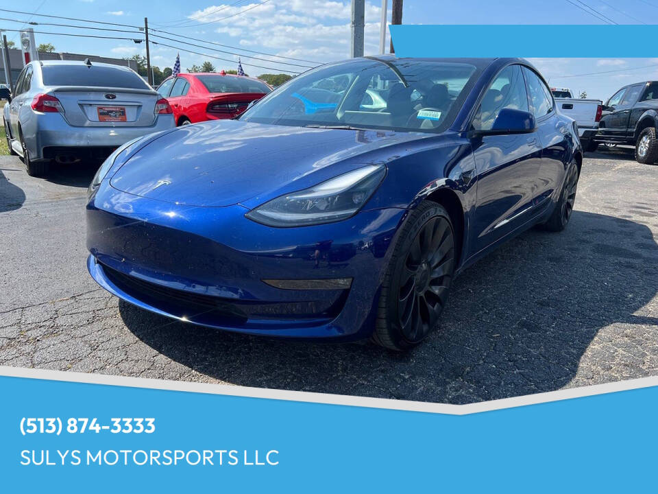 2022 Tesla Model 3 Performance's photo