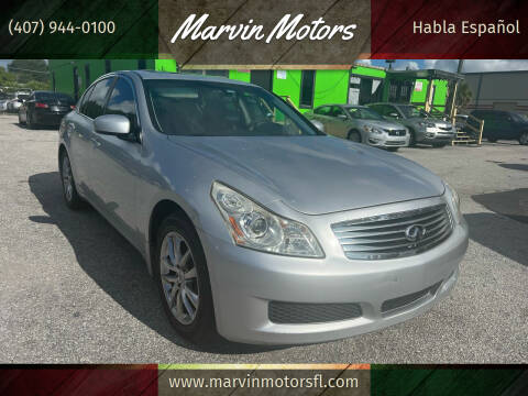 2008 Infiniti G35 for sale at Marvin Motors in Kissimmee FL
