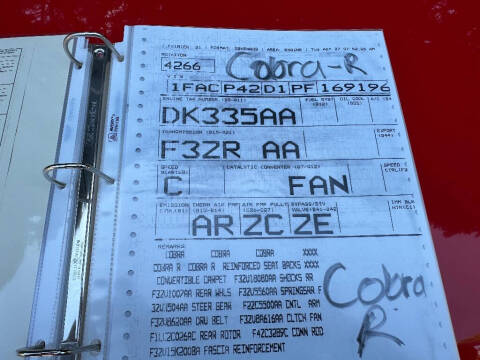 1993 Ford Mustang SVT Cobra