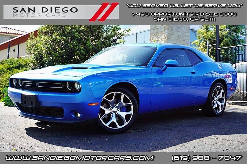 2015 Dodge Challenger for sale at San Diego Motor Cars LLC in San Diego CA