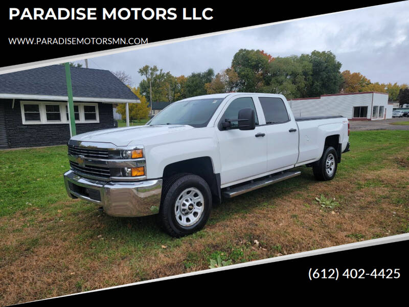 2015 Chevrolet Silverado 3500HD for sale at PARADISE MOTORS LLC in Cambridge MN