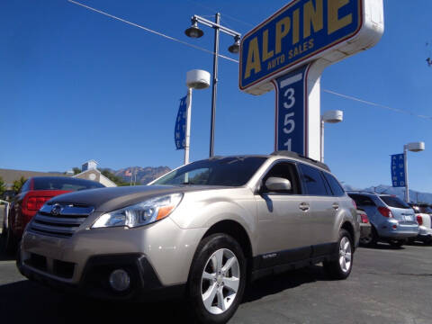 2014 Subaru Outback for sale at Alpine Auto Sales in Salt Lake City UT