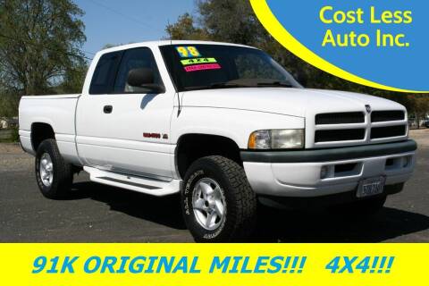1998 Dodge Ram 1500 for sale at Cost Less Auto Inc. in Rocklin CA