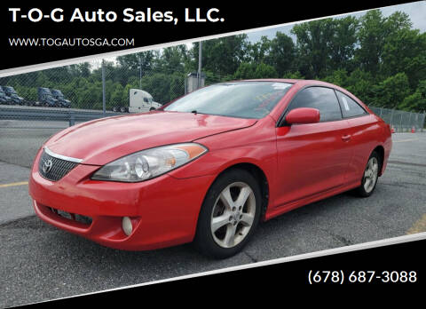 2004 Toyota Camry Solara for sale at T-O-G Auto Sales, LLC. in Jonesboro GA