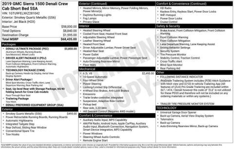 2019 GMC Sierra 1500