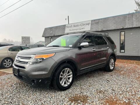 2012 Ford Explorer for sale at Steel Auto Group in Logan OH