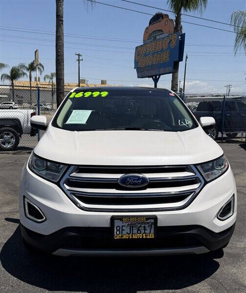 White 2018 Ford Edge SEL SEL 4dr Crossover 2