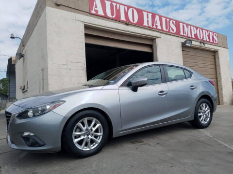 2015 Mazda MAZDA3 for sale at Auto Haus Imports in Grand Prairie TX