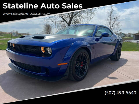 2022 Dodge Challenger for sale at Stateline Auto Sales in Mabel MN
