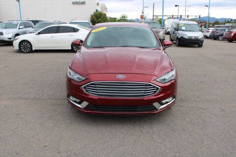2017 Ford Fusion for sale at Good Deal Auto Sales LLC in Lakewood CO