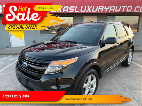 2015 Ford Explorer for sale at Texas Luxury Auto in Cedar Hill TX