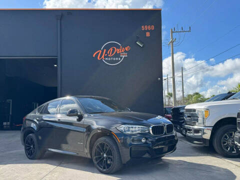 2019 BMW X6 for sale at U Drive Motors in Hollywood FL