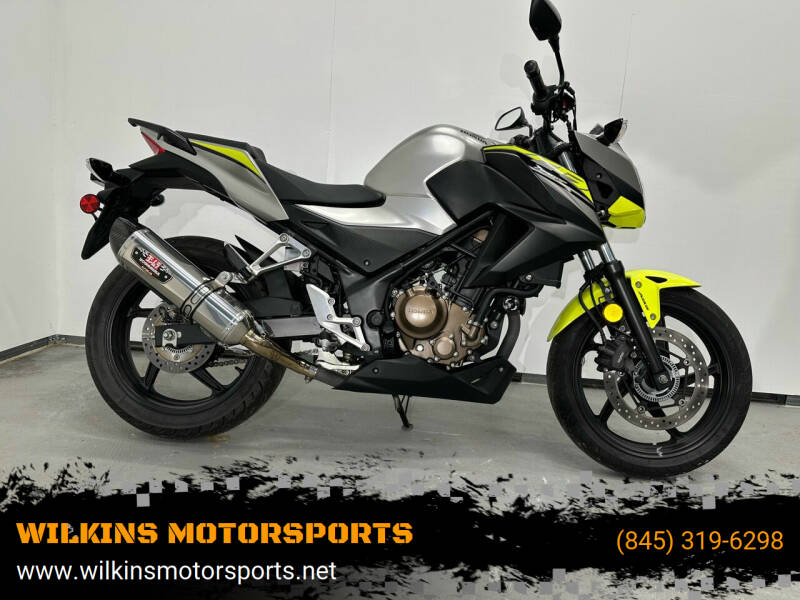 2017 Honda CB 300f for sale at WILKINS MOTORSPORTS in Brewster NY