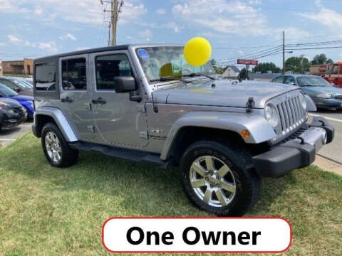 2017 Jeep Wrangler Unlimited for sale at Dixie Motors in Fairfield OH