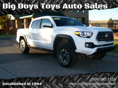 2018 Toyota Tacoma for sale at Big Boys Toys Auto Sales in Spokane Valley WA