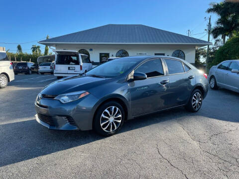 2015 Toyota Corolla for sale at Supreme Motor Sports in North Fort Myers FL