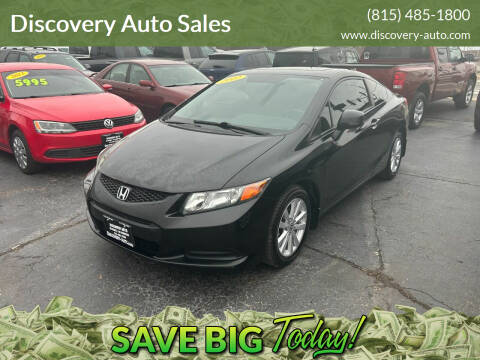 2012 Honda Civic for sale at Discovery Auto Sales in New Lenox IL